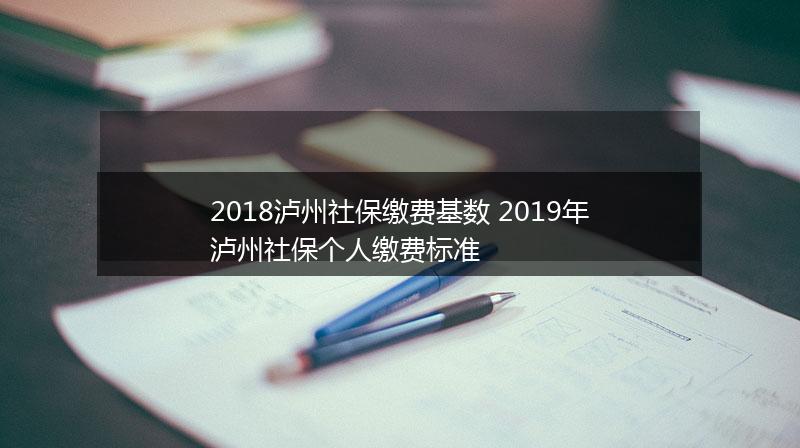 2018泸州社保缴费基数 2019年泸州社保个人缴费标准