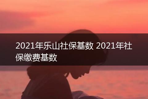 2021年乐山社保基数 2021年社保缴费基数
