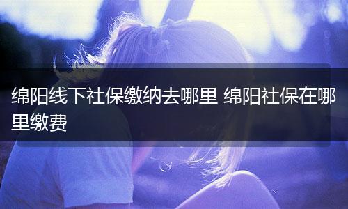 绵阳线下社保缴纳去哪里 绵阳社保在哪里缴费