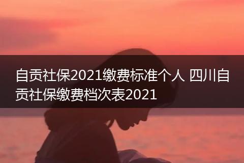 自贡社保2021缴费标准个人 四川自贡社保缴费档次表2021