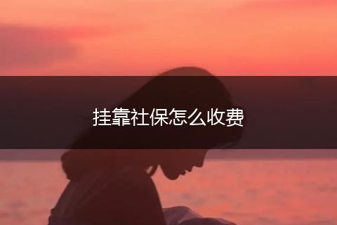 挂靠社保怎么收费