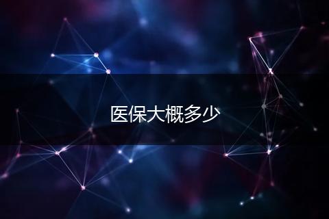 医保大概多少