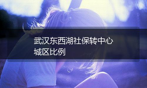武汉东西湖社保转中心城区比例